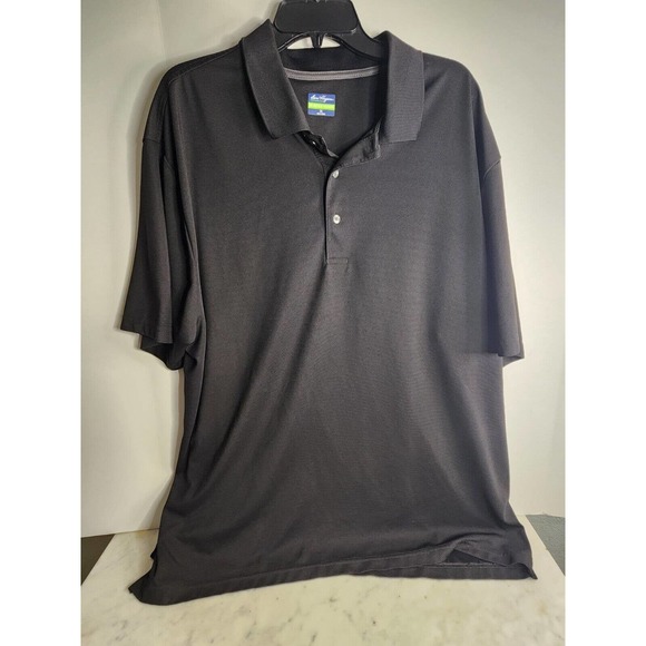 Ben Hogan Golf Polo Black Shirt Adult 3XL Activewear Dry Fit Big & Tall - Picture 1 of 7
